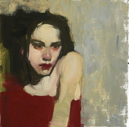 Portrait, huile de Milt Kobayashi