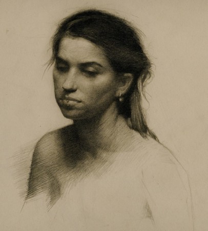 Colleen Barry, Melissa, Graphite on Paper 